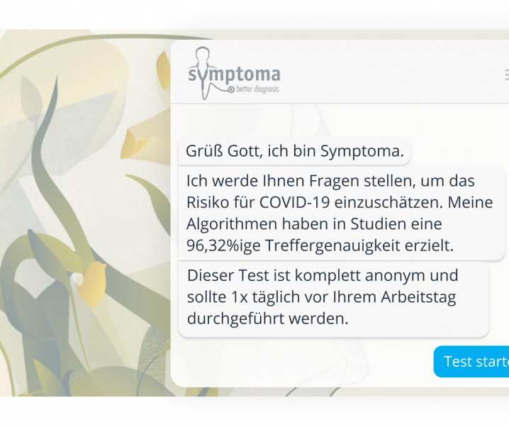 Symptoma-Chatbot unterstützt Wien im Kampf gegen Corona
